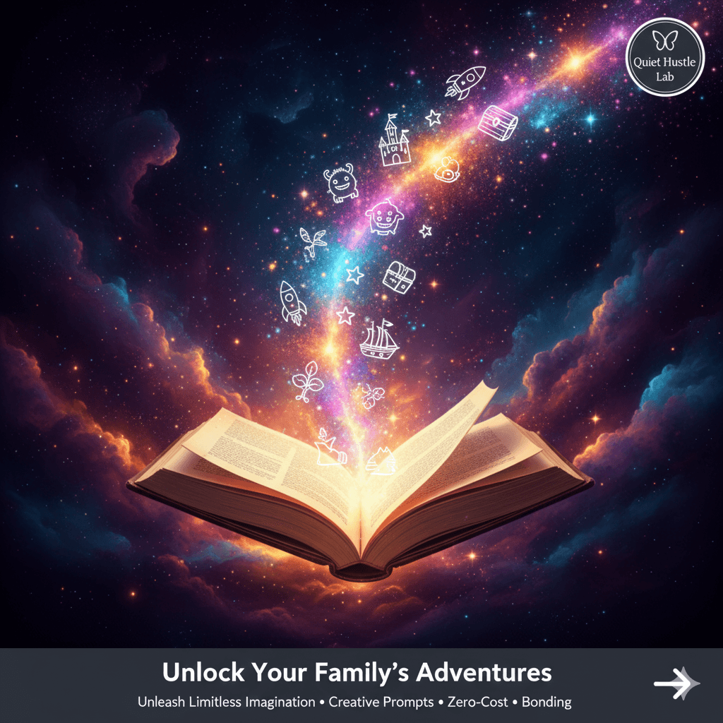 🚀 Imagination IGNITED! 50+ Storytelling Prompts for Kids (FREE Family Fun & Crazy Ideas!)