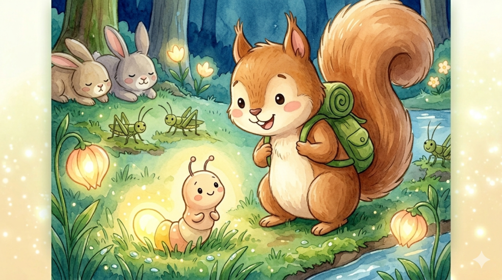 Pip and Lumi the Glow-worm